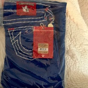 Boys 14 SuperT Royal Blue Jeans.Brand New